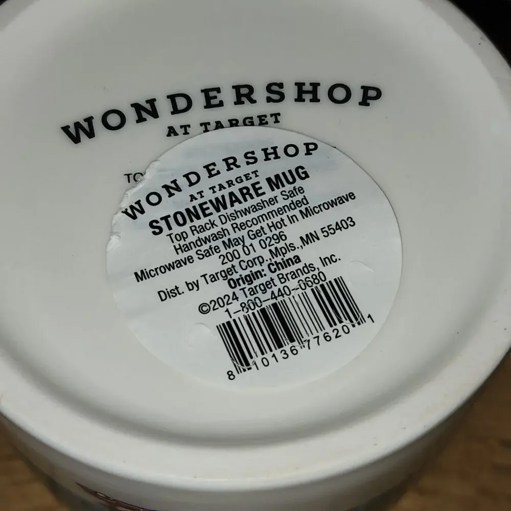 Wondershop Target Winter Village 3D Snowflake Christmas Scene Coffee Mug 3 1/2